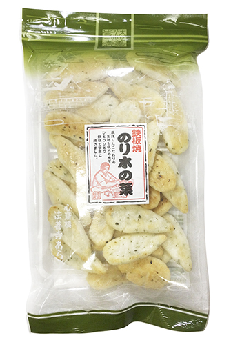 鉄板焼せんべい のり木の葉（75g）